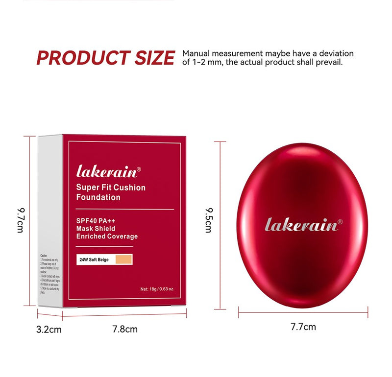 Base Cushion com Protetor Solar - À Prova D'água - impermeável, de longa duração